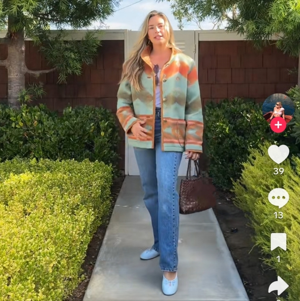 VTG Pendleton Aztec Blanket Jacket - Picture 13 of 16